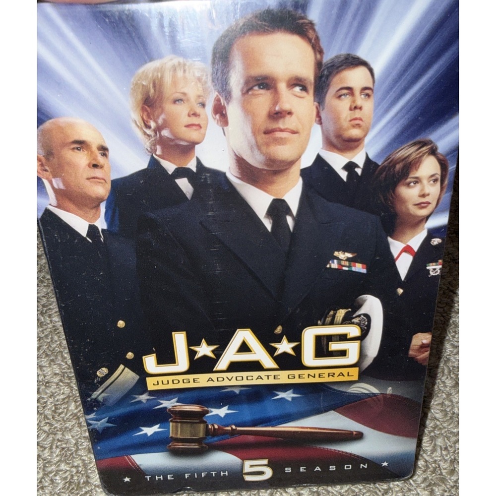 JAG - Season 5 (DVD, 2008, 7-Disc‎ Set) Brand New Still Sealed